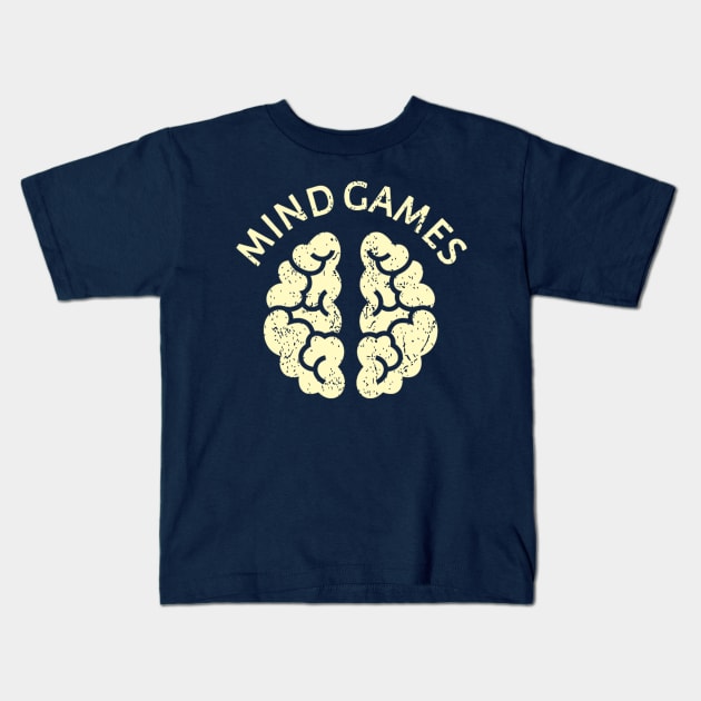 Mind Games Kids T-Shirt by radeckari25